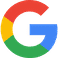 Google logo in multicolored letters: red, yellow, blue, and green.
