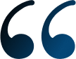 Quotation marks icon representing testimonials or patient reviews for dental practice.